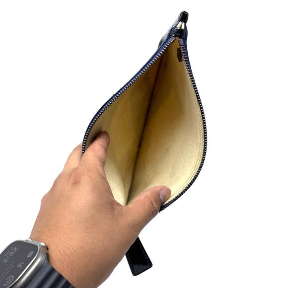 Burberry Striped Canvas Pouch - Picture 3 of 13